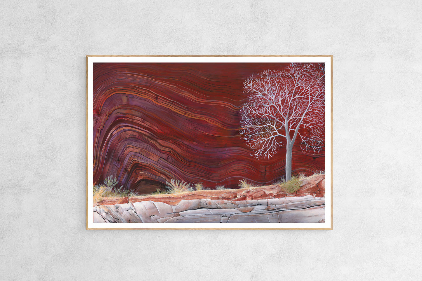 Layers in time Print